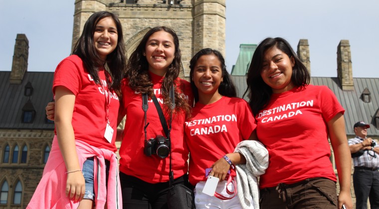 Destination Canada・週末の校外学習の写真
